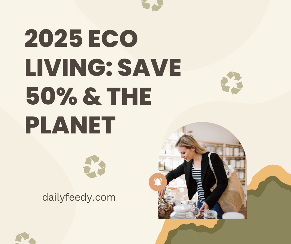 Sustainable Living in 2025: 25 Futuristic Trends to Save Money and the Planet